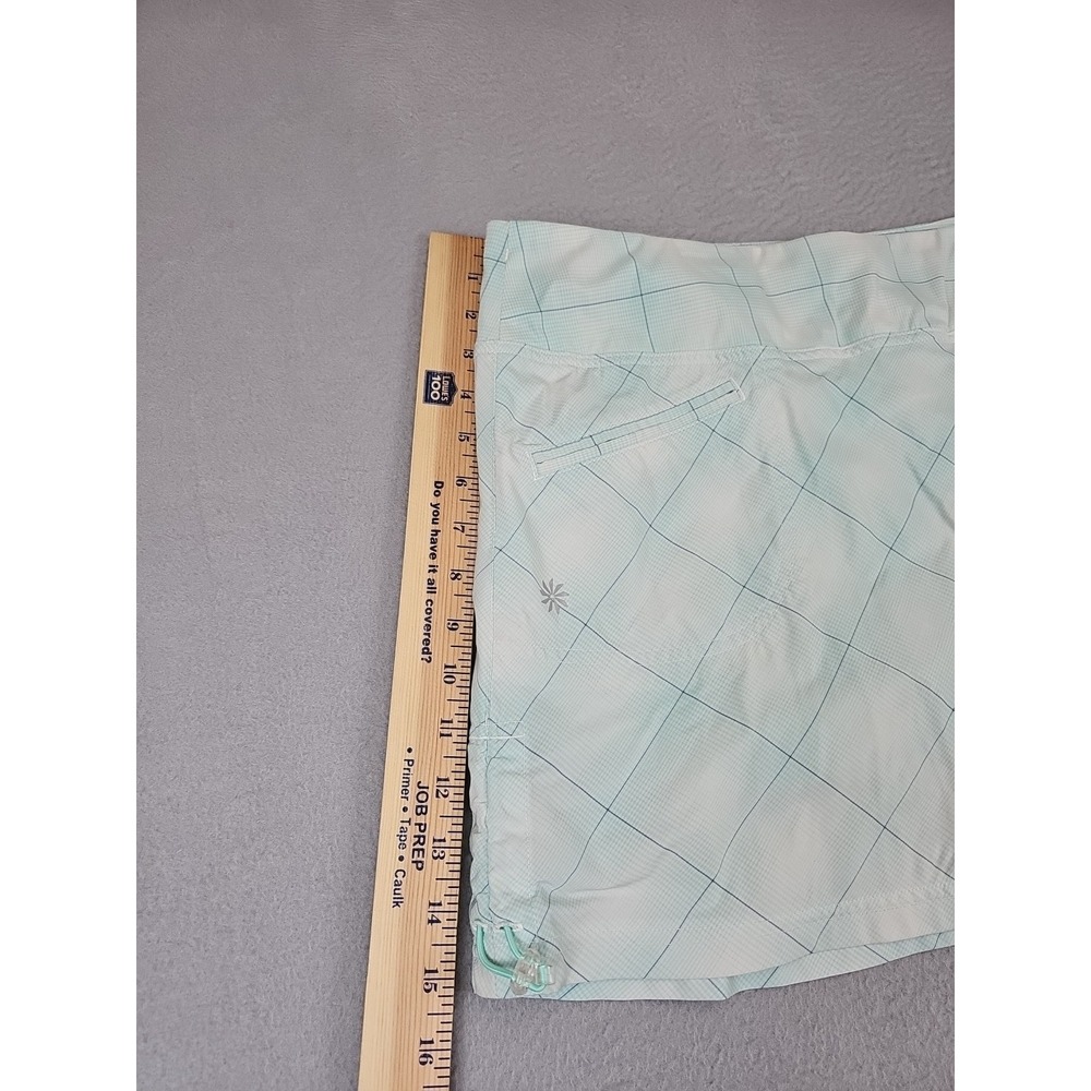 Athleta Skort Size 10P  Green Plaid Active Golf Tennis Performance Style 214970 - Picture 3 of 9